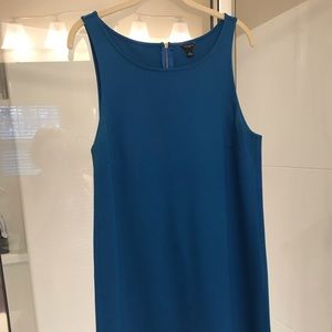Sleeveless blue dress